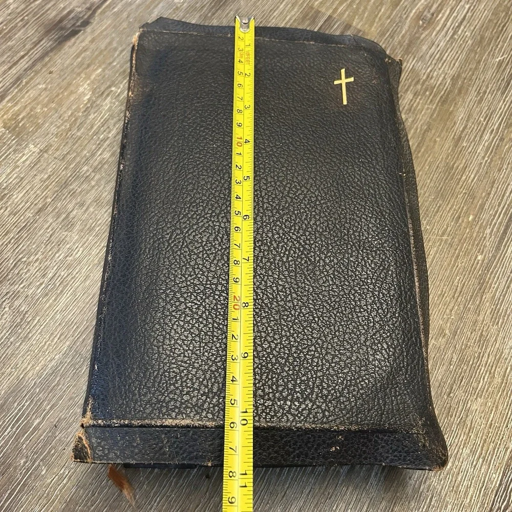 Antique German Martin Luther Bible Die Bibel Concordia St Louis Gilt Edges